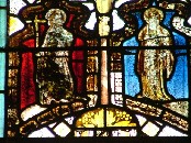 St Philip and St James - note the bull of St Luke