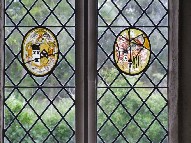 continental heraldic glass