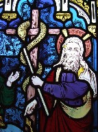 Moses and the serpent