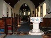 looking east