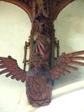 1930s angel with Holy Trinity shield