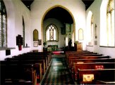 looking east into the weeping chancel (c)Peter Stephens