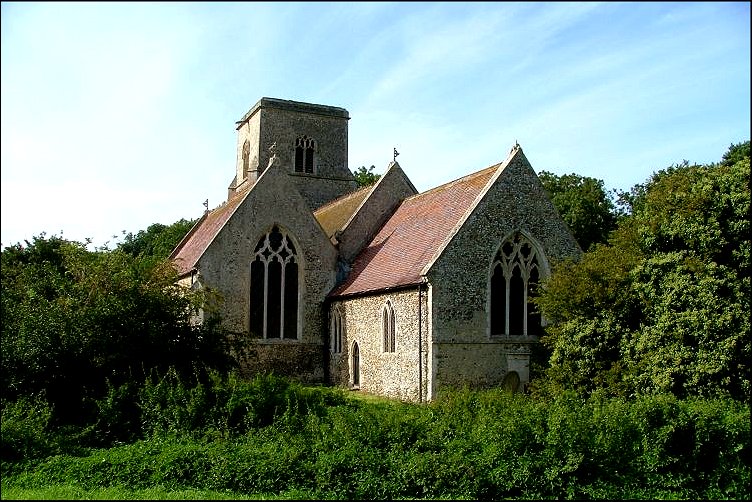 Larling: Gothic castle in billowing green