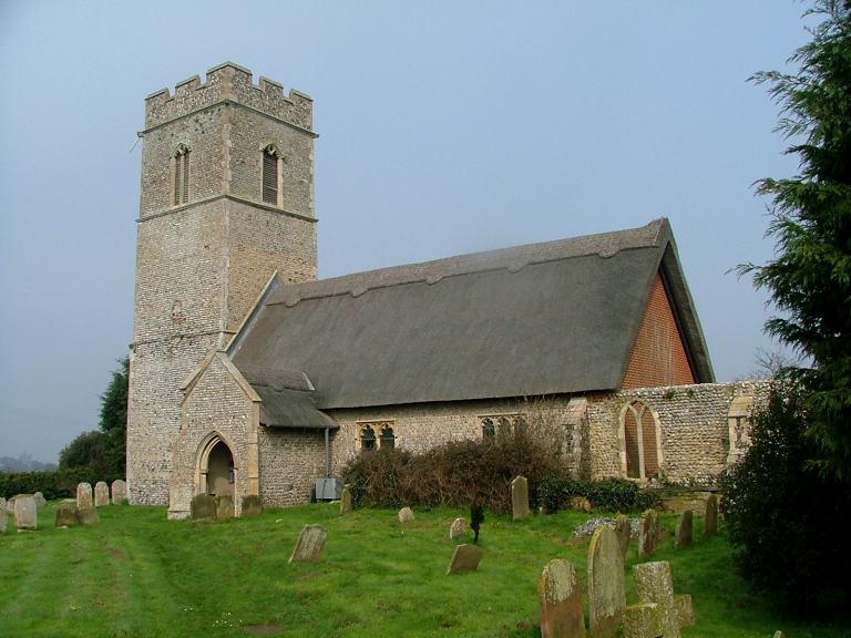 Lessingham: nothing remarkable, a typically welcoming village church