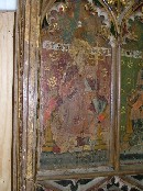 Lessingham screen: VII: St Gregory, superimposed probably over St Paul