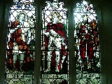 war memorial window featuring Richard I