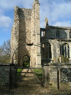 through the gate