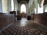 looking west