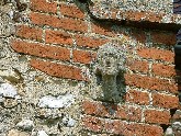 elegant head on  porch