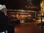 praying in the Holy House