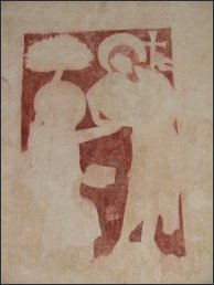 Thomas touches the wounds of the risen Christ