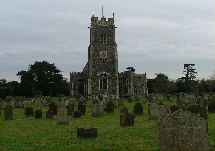 Loddon, an island in a sea of graves.