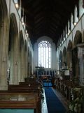 Looking east