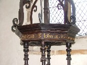 font cover: detail