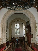 eastern tower under the arch
