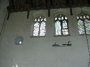 Saxon window, perpendicular clerestory