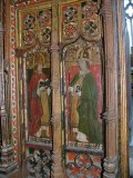 V: St Augustine, VI: St Ambrose