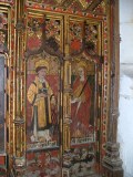 XI: St Laurence, XII: St Apollonia
