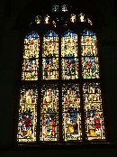 south sanctuary window: parable of the talents