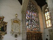 view of the sanctuary from the north aisle