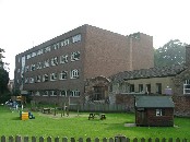 the law courts and ruin behind