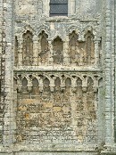 detailing on the south-west tower