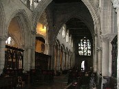 looking west from the sanctuary