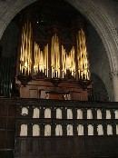 organ and screen