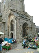 curious north porch - a row of shops stretched eastwards