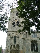 south-west tower from the south