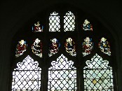15th century glass at Magdalen