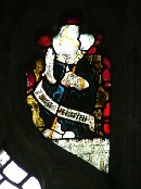 15th century glass at Magdalen