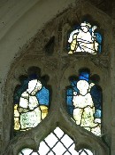 15th century glass at Magdalen