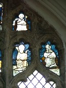 15th century glass at Magdalen