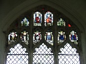 15th century glass at Magdalen