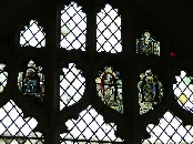 15th century glass at Magdalen