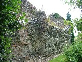 north wall, chancel on the left