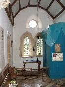 east end of aisle