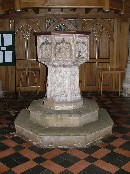 Marsham's seven sacrament font