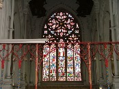 screens and east window