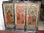Mattishall screen: north side