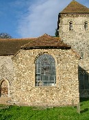 window to the Hastings mausoleum