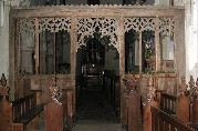 rood screen from east (c) John Salmon