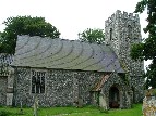 the nave roof is rather overbearing