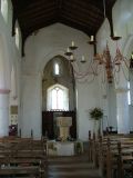 Tower arch and font