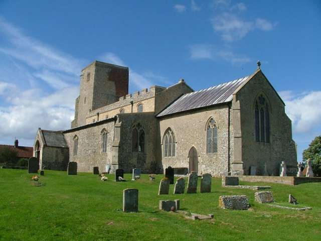 Morston: an imposing building