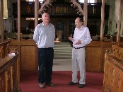 Peter and Tom in conversation