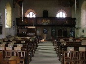 looking west