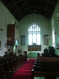 Looking east