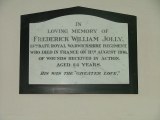 WWI memorial